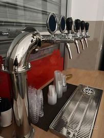 SPILLATORE BIRRA PROFESSIONALE A 4 USCITE