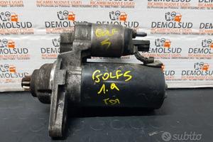 MOTORINO AVVIAMENTO VOLKSWAGEN GOLF V 1.9 TDI
