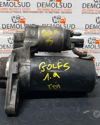 MOTORINO AVVIAMENTO VOLKSWAGEN GOLF V 1.9 TDI
