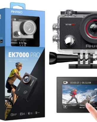 AKASO EK7000 Pro Action Cam 4K 20MP WiFi, Fotocame