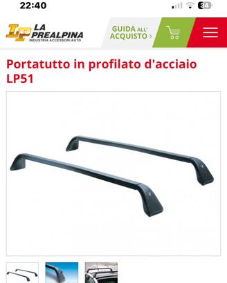 Barre Portatutto La Prealpina LP51 10454