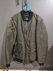 Giubbotto Bomber Verde