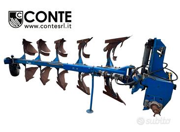 Aratro pentavomere reversibile OVERUM