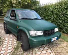 Kia sportage 4x4 cabrio verde militare GPL