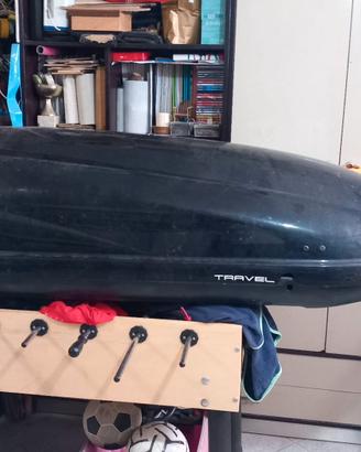 portapacchi auto nero  460 litri