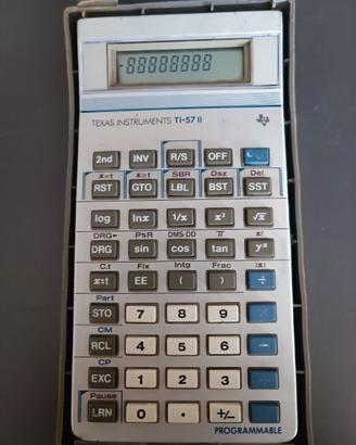 Texas Instruments TI-57-II calcolatrice vintage