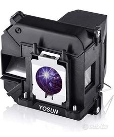 YOSUN Lampada del proiettore per Epson Elplp68