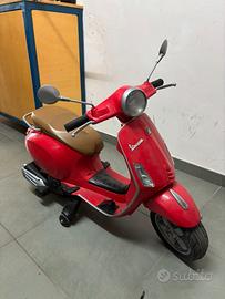Vespa elettrica per bambini – Rossa