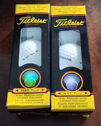 Palline da golf Titleist NXT Tour nuove