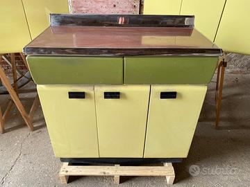 MOBILE MADIA CUCINA VINTAGE IN FERRO