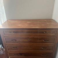 cassettiera antica in legno