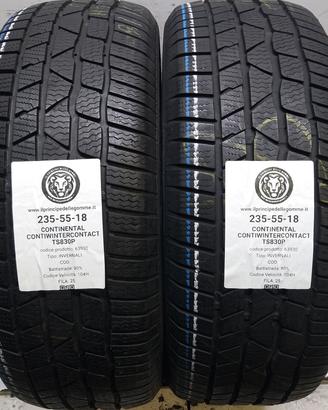 2 GOMME 235 55 18 CONTINENTAL A63930
