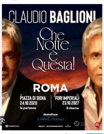 Concerto Claudio Baglioni