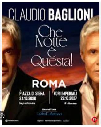 Concerto Claudio Baglioni