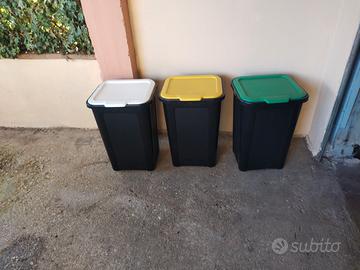 secchi pattumiera indiferenziata