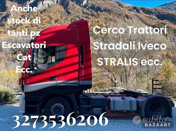 Acquistiamo trattori stradali Iveco stralis ecc