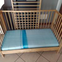 struttura letto compreso di materasso