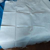 Asciugamani della nonna in tela con frange