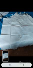 Asciugamani della nonna in tela con frange