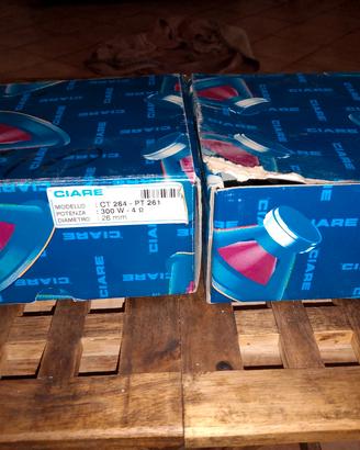 coppia tweeter CIARE 300W 4omh con scatole or