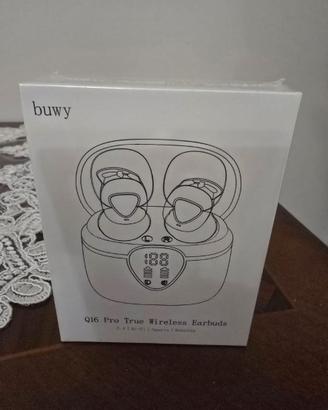 Cuffie Bluetooth BUWY impermeabili Nuove