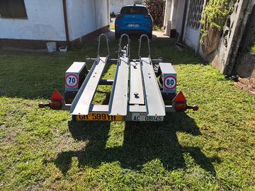 Carrello porta moto 