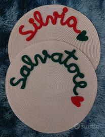 tovagliette  personalizzate