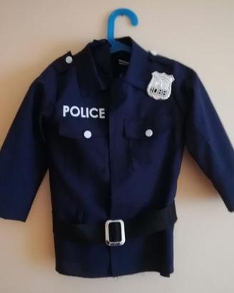 Vestito da carnevale (poliziotto)