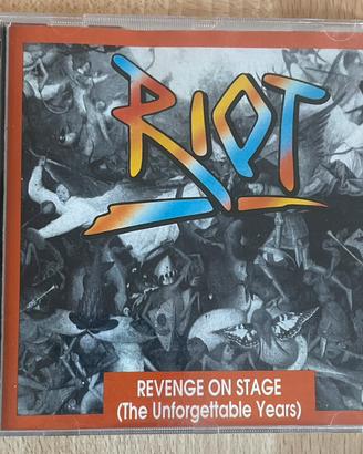 RIOT - Revenge On Stage ( CD LIVE )