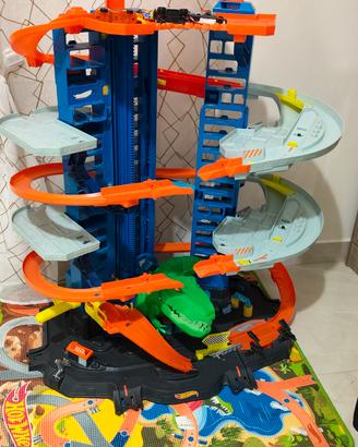 Pista-garage hotwheels 
