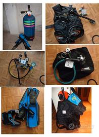 attrezzatura subacquea