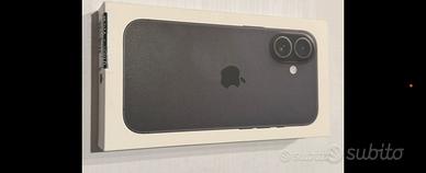 Iphone IPhone 16 128gb nero nuovo Bg da attivare