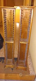 porta CD legno etnico 