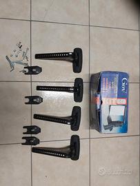 Kit staffe per barre auto Gev n.40