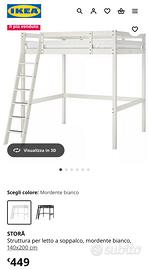 Letto ikea a castello stora