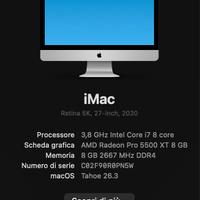 iMac 27 2020