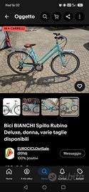 bianchi da donna deluxe  spillo rubino 