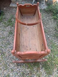 Culla In Legno D’epoca