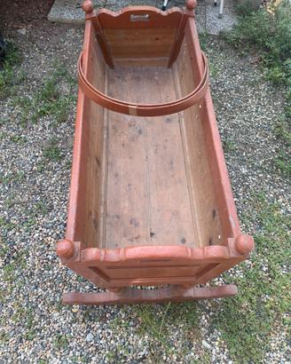 Culla In Legno D’epoca