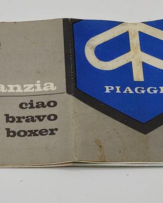 Libretto garanzia Ciao Bravo Boxer 1975