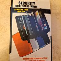 Portafoglio Porta Carte di Credito Schermato