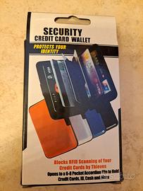 Portafoglio Porta Carte di Credito Schermato