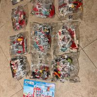 costruzioni caserma pompieri simil Lego