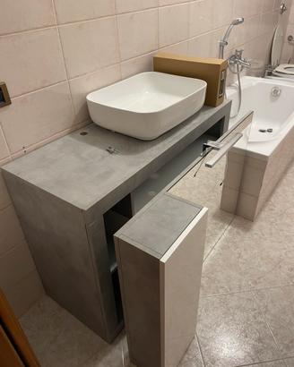 Mobile da bagno Mondo convenienza grigio