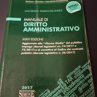 MANUALE DI DIRITTO AMMINISTRATIVO EDIZIONI SIMONE