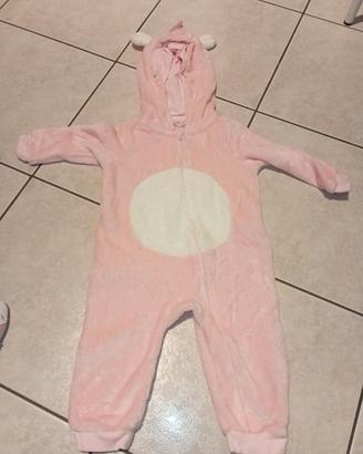 Pagliaccetto a tema unicorno rosa So Cute