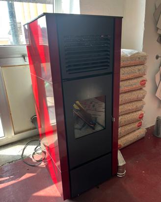 Stufa pellet canalizzata 15 kW