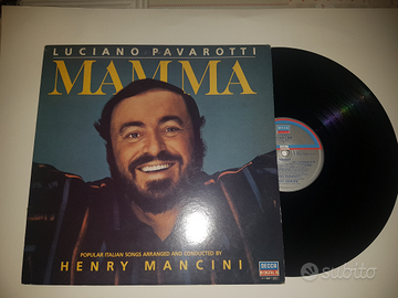 Luciano Pavarotti / Henry Mancini -Lp Vinile Mamma