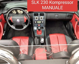 Mercedes SLK 230 KOMPRESSOR  MANUALE rara Cabrio