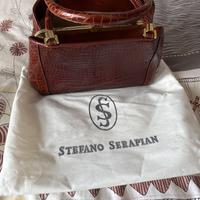 Borsa a mano Serapian in vero coccodrillo